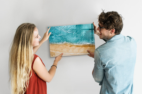 Tableau effaçable magnétique Un tableau élégant pour les notes et les photos