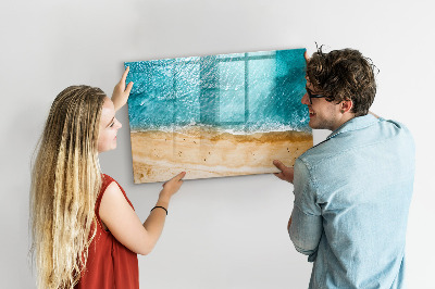 Tableau effaçable magnétique Un tableau élégant pour les notes et les photos
