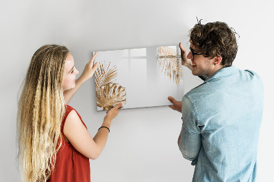 Tableau magnétique effaçable Un tableau élégant pour les notes et les photos