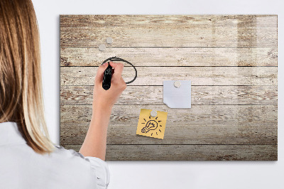 Tableau effaçable magnétique Un tableau élégant pour les notes et les photos