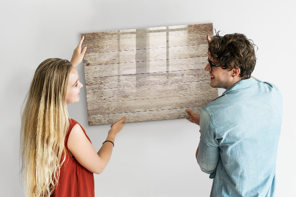 Tableau effaçable magnétique Un tableau élégant pour les notes et les photos