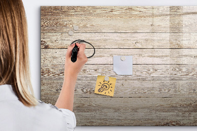 Tableau effaçable magnétique Un tableau élégant pour les notes et les photos