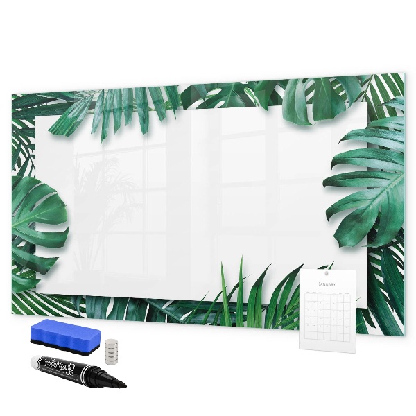 Tableau magnétique effaçable Tableau vert pour photos et notes