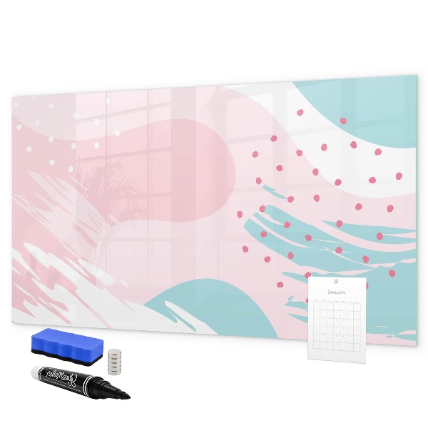 Tableau effaçable magnétique Tableau créatif pour photos et notes