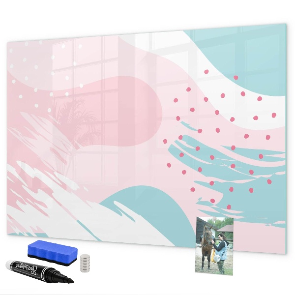 Tableau effaçable magnétique Tableau créatif pour photos et notes