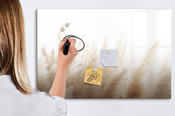Tableau effaçable magnétique Tableau moderne pour photos et notes