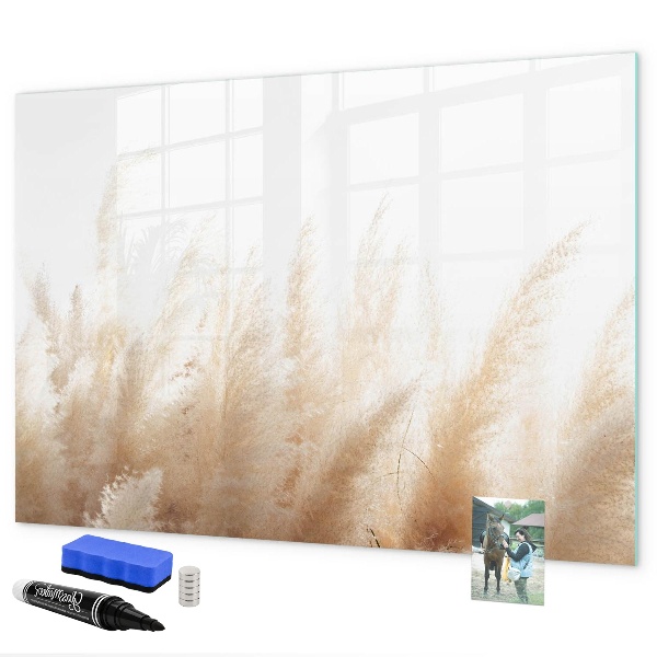 Tableau effaçable magnétique Tableau moderne pour photos et notes