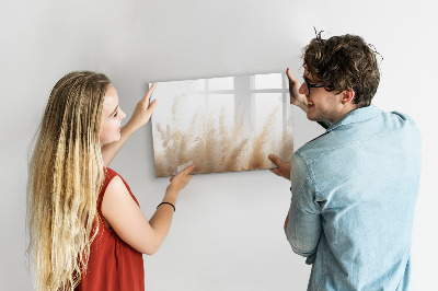 Tableau effaçable magnétique Tableau moderne pour photos et notes
