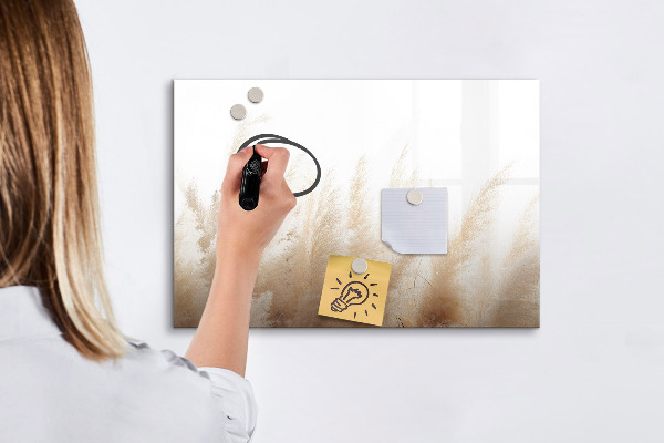 Tableau effaçable magnétique Tableau moderne pour photos et notes