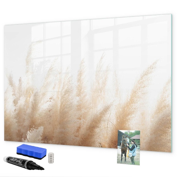 Tableau effaçable magnétique Tableau moderne pour photos et notes