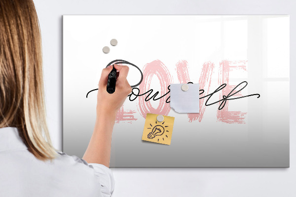 Tableau effaçable magnétique Tableau pour photos et notes