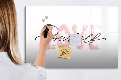 Tableau effaçable magnétique Tableau pour photos et notes