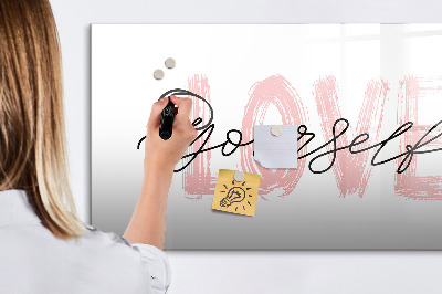 Tableau effaçable magnétique Tableau pour photos et notes