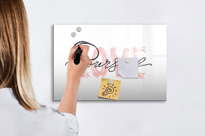 Tableau effaçable magnétique Tableau pour photos et notes