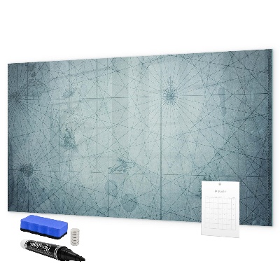 Tableau magnétique effaçable Un tableau élégant pour les notes et les photos