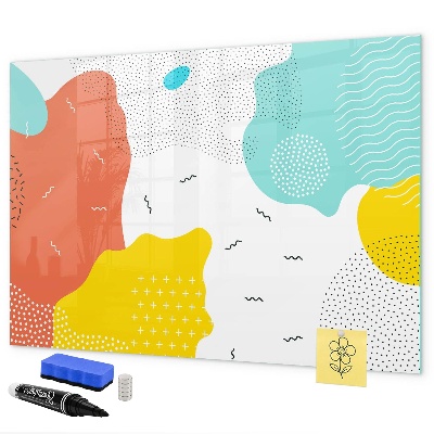 Tableau effaçable magnétique Tableau créatif pour photos et notes