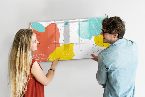 Tableau effaçable magnétique Tableau créatif pour photos et notes