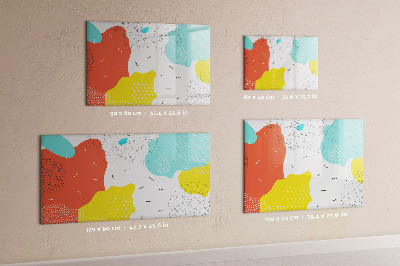 Tableau effaçable magnétique Tableau créatif pour photos et notes