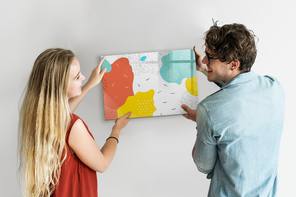 Tableau effaçable magnétique Tableau créatif pour photos et notes