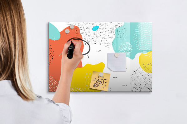Tableau effaçable magnétique Tableau créatif pour photos et notes