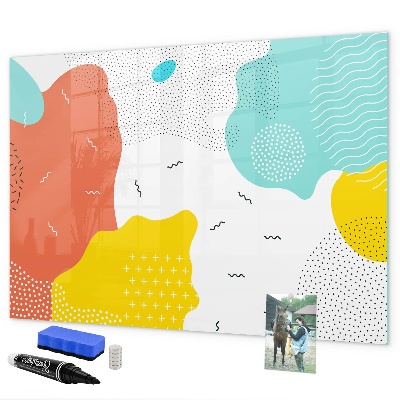 Tableau effaçable magnétique Tableau créatif pour photos et notes