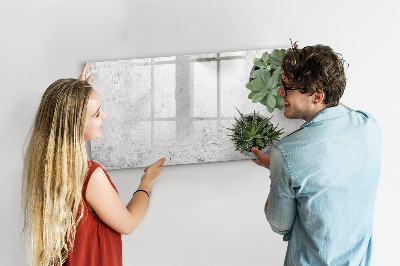 Tableau magnétique effaçable Un tableau élégant pour présenter des photos