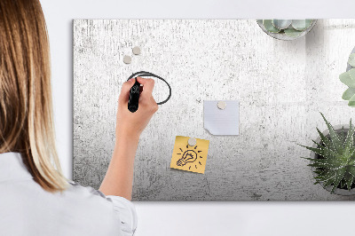Tableau magnétique effaçable Un tableau élégant pour présenter des photos