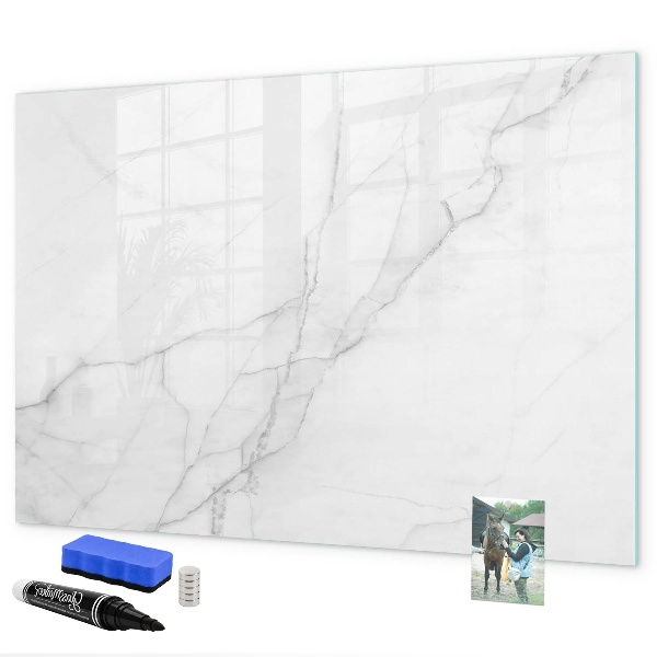 Tableau effaçable magnétique Tableau moderne pour notes et photos