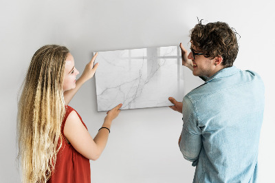 Tableau effaçable magnétique Tableau moderne pour notes et photos