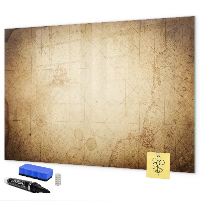 Tableau effaçable magnétique Tableau de notes avec photos et accessoires