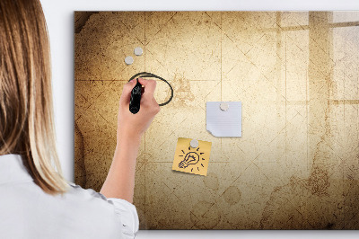 Tableau effaçable magnétique Tableau de notes avec photos et accessoires
