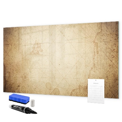 Tableau effaçable magnétique Tableau de notes avec photos et accessoires