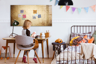 Tableau effaçable magnétique Tableau de notes avec photos et accessoires