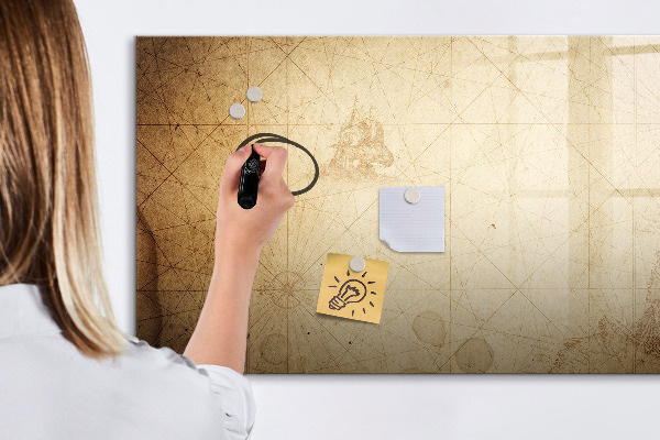 Tableau effaçable magnétique Tableau de notes avec photos et accessoires
