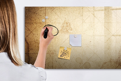 Tableau effaçable magnétique Tableau de notes avec photos et accessoires