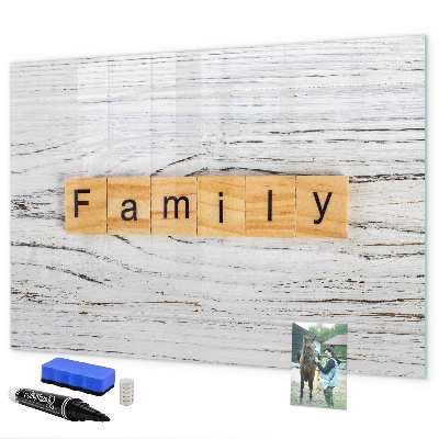 Tableau effaçable magnétique Tableau pour photos et notes