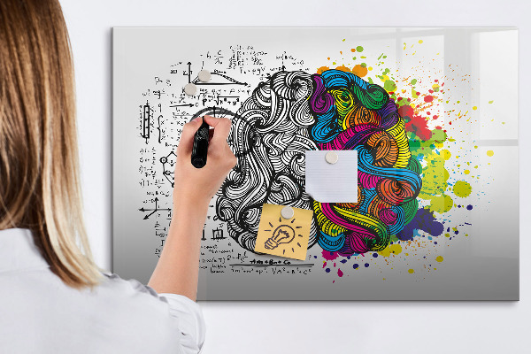 Tableau effaçable magnétique Un espace créatif pour les souvenirs et les idées