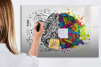 Tableau effaçable magnétique Un espace créatif pour les souvenirs et les idées