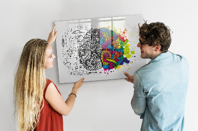 Tableau effaçable magnétique Un espace créatif pour les souvenirs et les idées