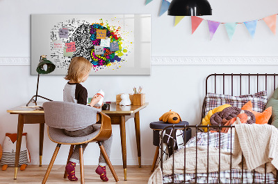Tableau effaçable magnétique Un espace créatif pour les souvenirs et les idées
