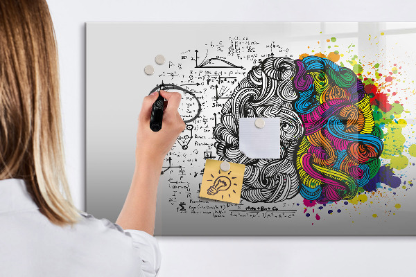 Tableau effaçable magnétique Un espace créatif pour les souvenirs et les idées
