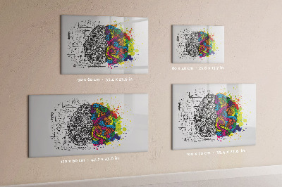Tableau effaçable magnétique Un espace créatif pour les souvenirs et les idées
