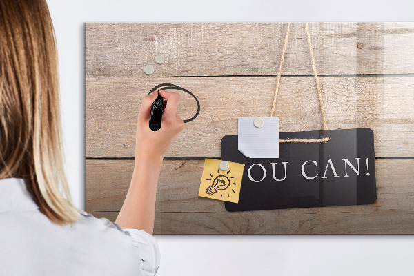Tableau effaçable magnétique Tableau créatif pour photos et notes