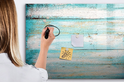 Tableau magnétique effaçable Un tableau coloré pour les notes et les photos