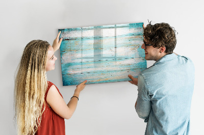 Tableau magnétique effaçable Un tableau coloré pour les notes et les photos