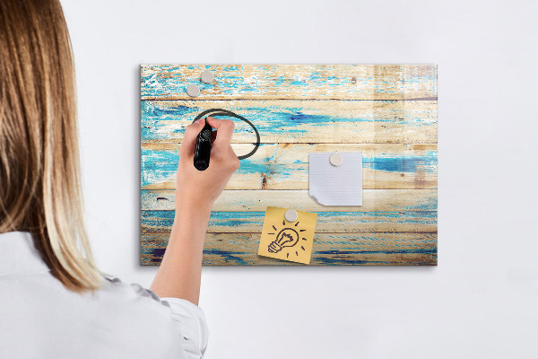 Tableau effaçable magnétique Tableau élégant pour photos et notes