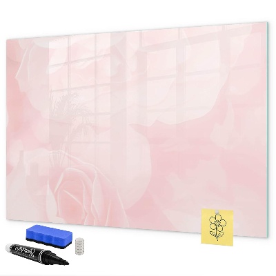 Tableau magnétique effaçable Un tableau pour présenter des souvenirs et des photos