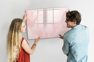 Tableau magnétique effaçable Un tableau pour présenter des souvenirs et des photos