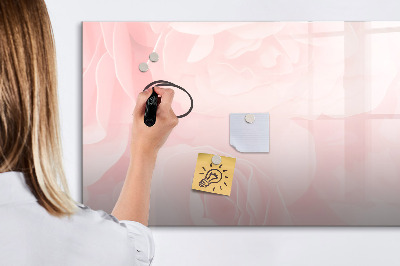 Tableau magnétique effaçable Un tableau pour présenter des souvenirs et des photos