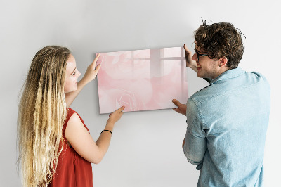 Tableau magnétique effaçable Un tableau pour présenter des souvenirs et des photos